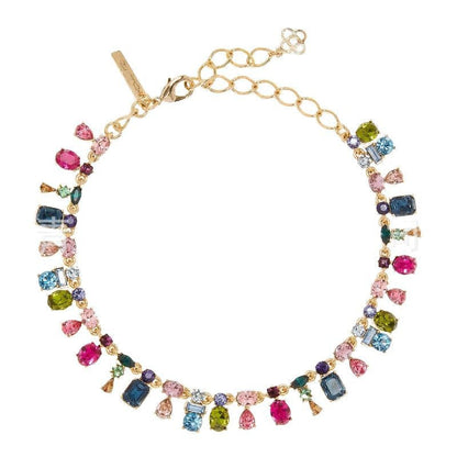 Colorful Crystal Charm Necklace
